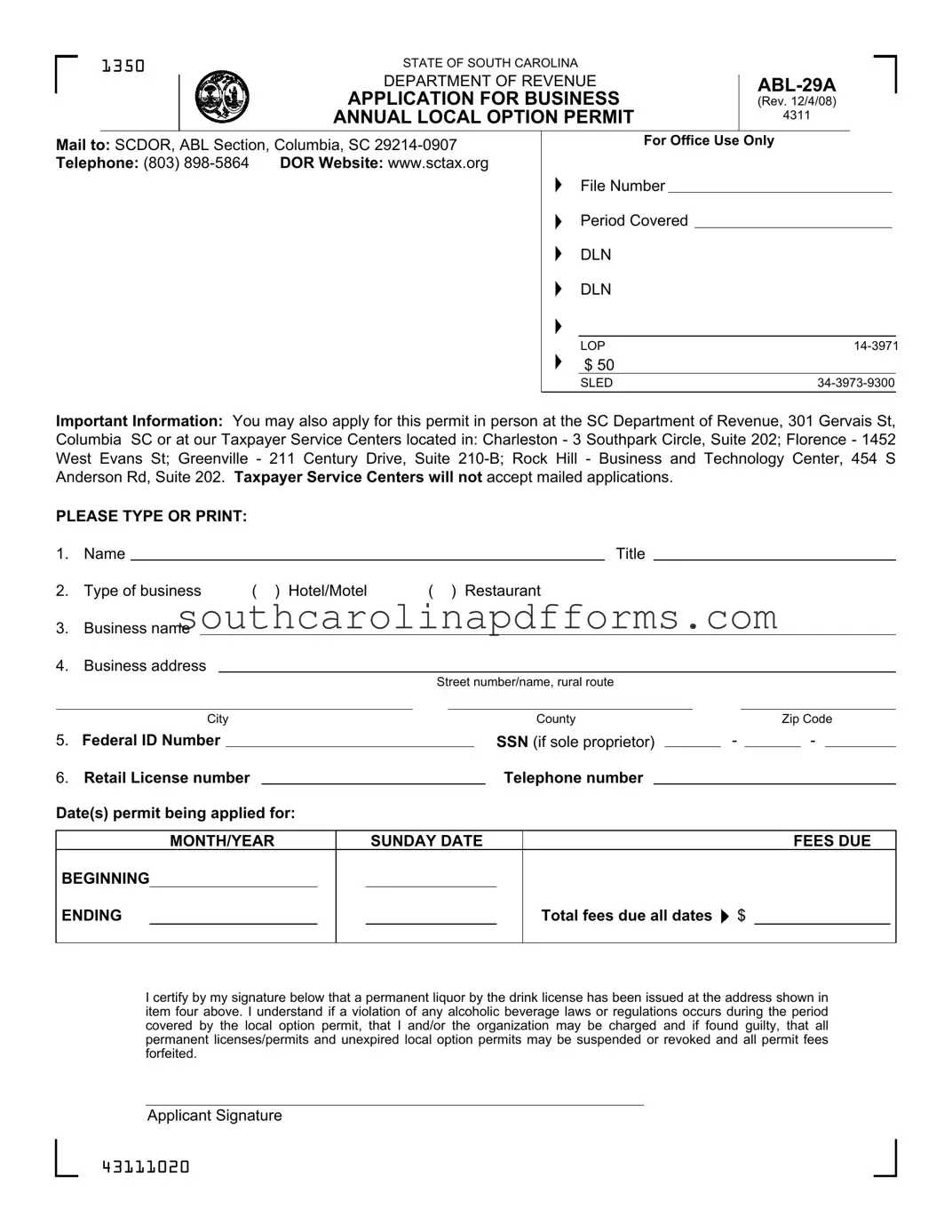 Abl 29A Template