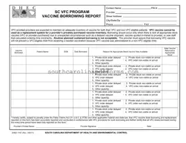 Dhec 1167 Template