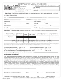 Dhec 1516 Template
