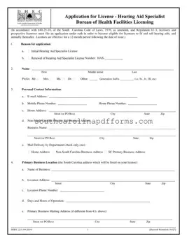 Dhec 221 Template