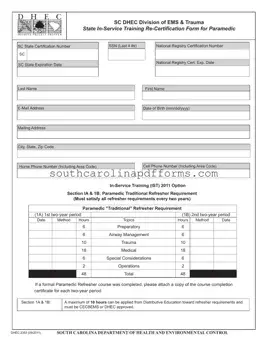 Dhec 2353 Template